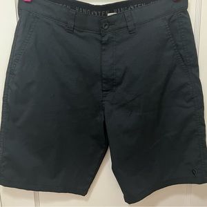 Hang Ten Chino Shorts Men's 34 Black